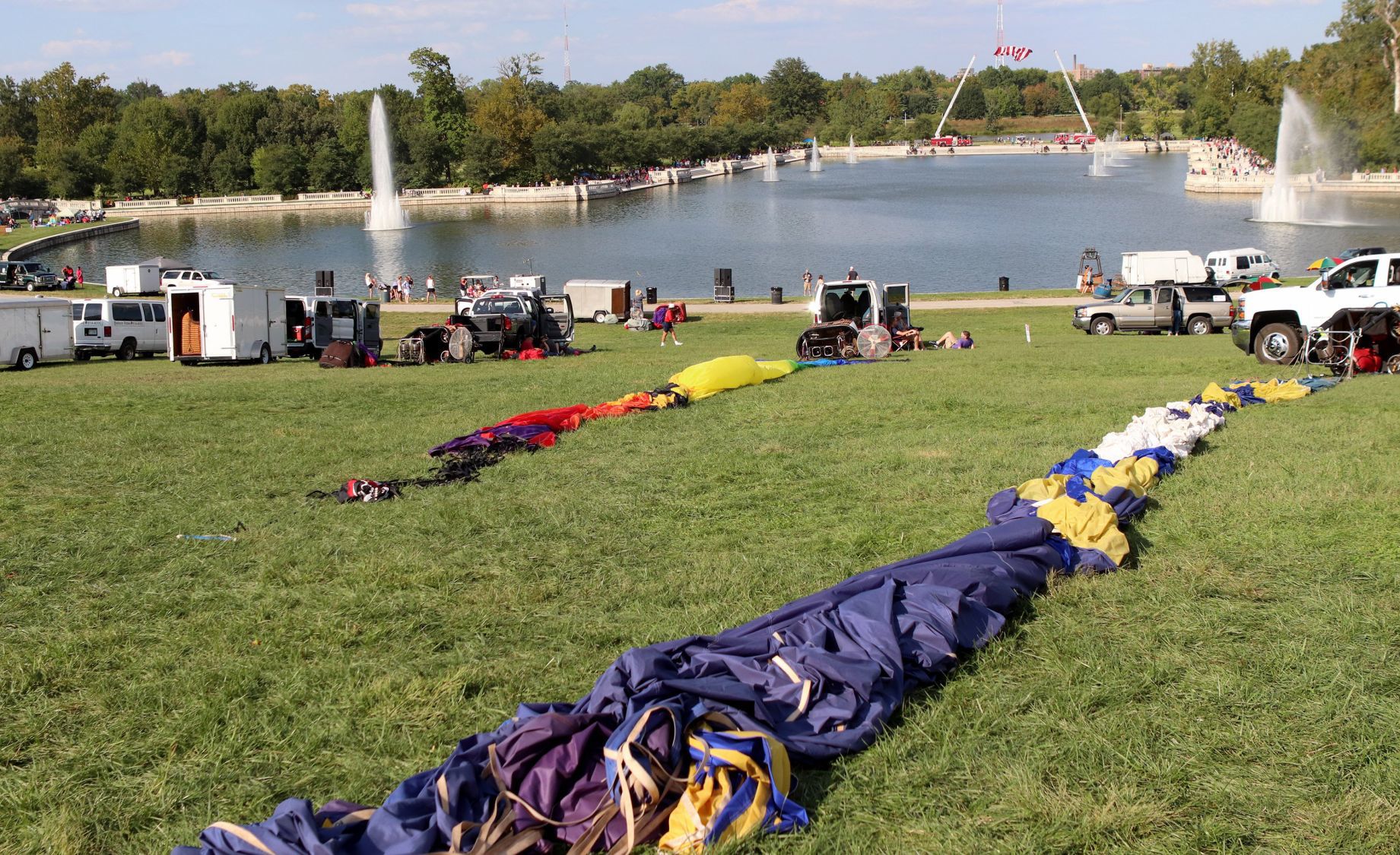 The 46th annual Great Forest Park Balloon Race